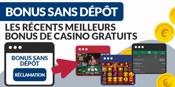 Comparaison des meilleurs bonus sans dépôt disponibles au Canada, casino en ligne avec bonus sans depot obligatoire